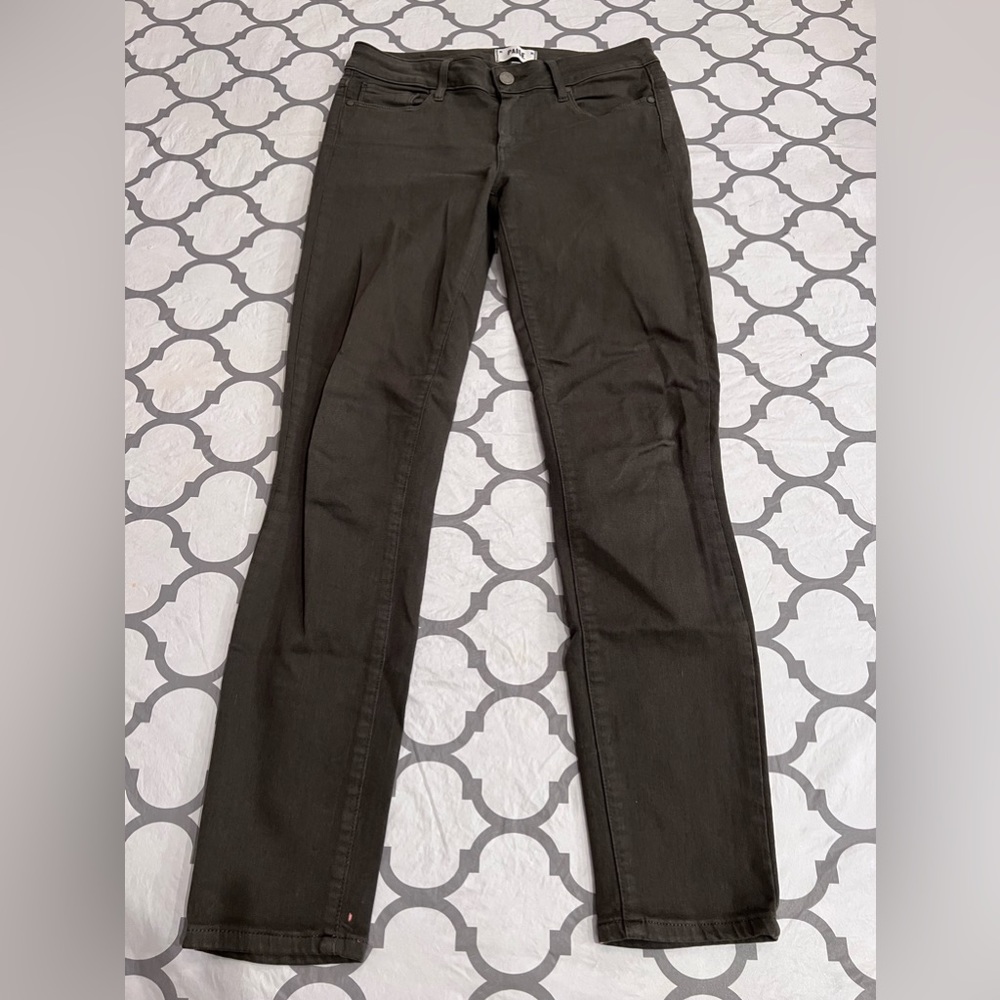 Paige Verdugo Ankle Jeans Women’s Size 27 Color Size Dark Moss Read!
